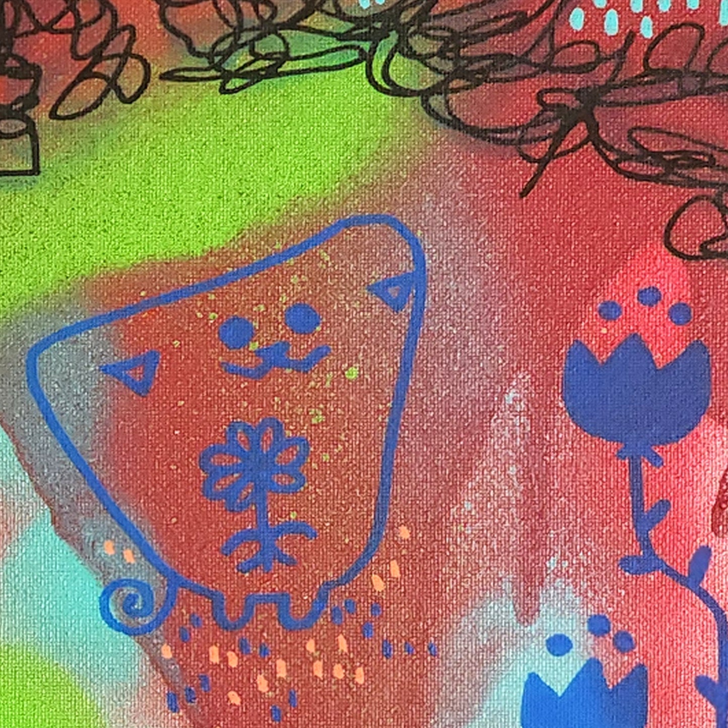 Damp! Peepod Painting!