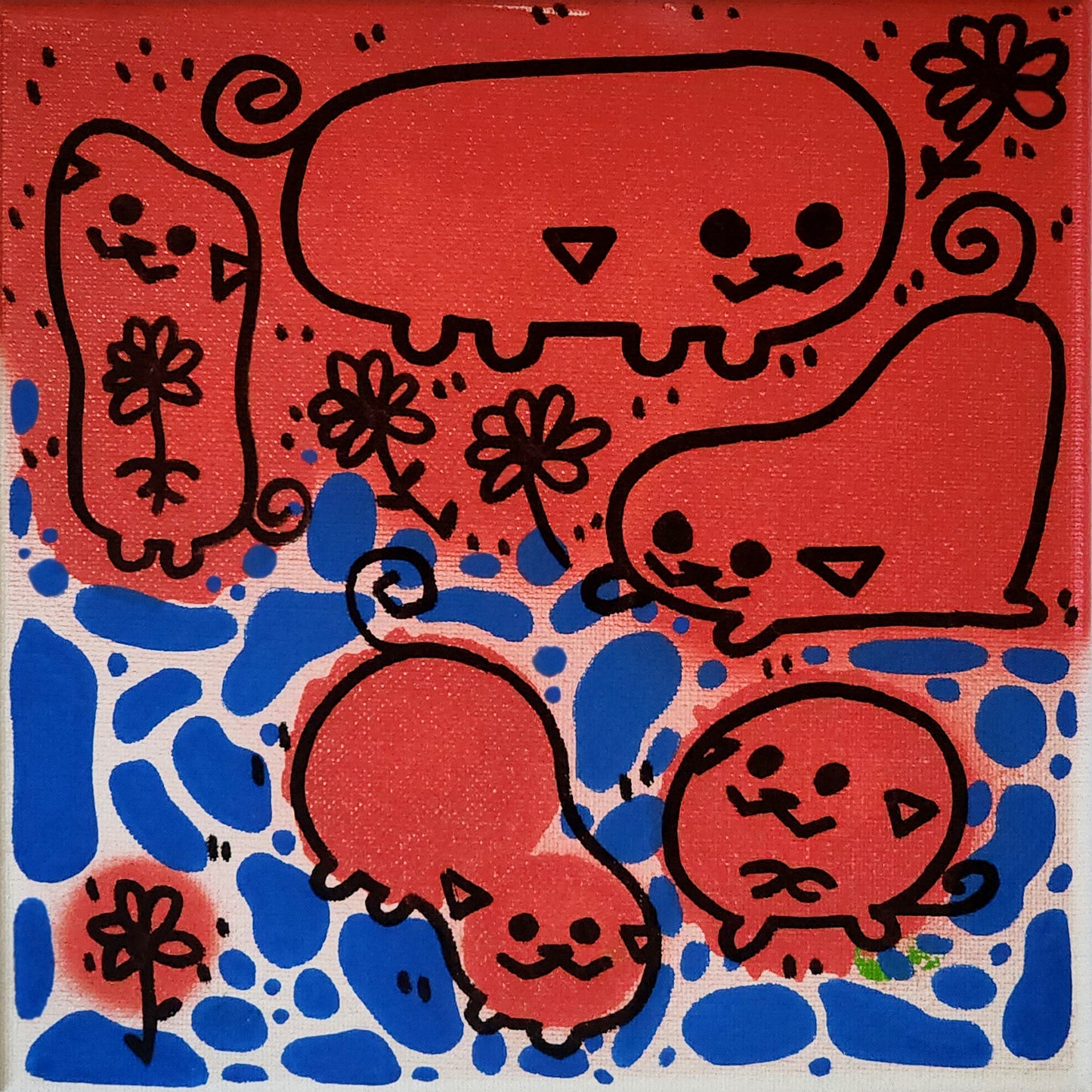 Lakeside I think. Peepod Painting!