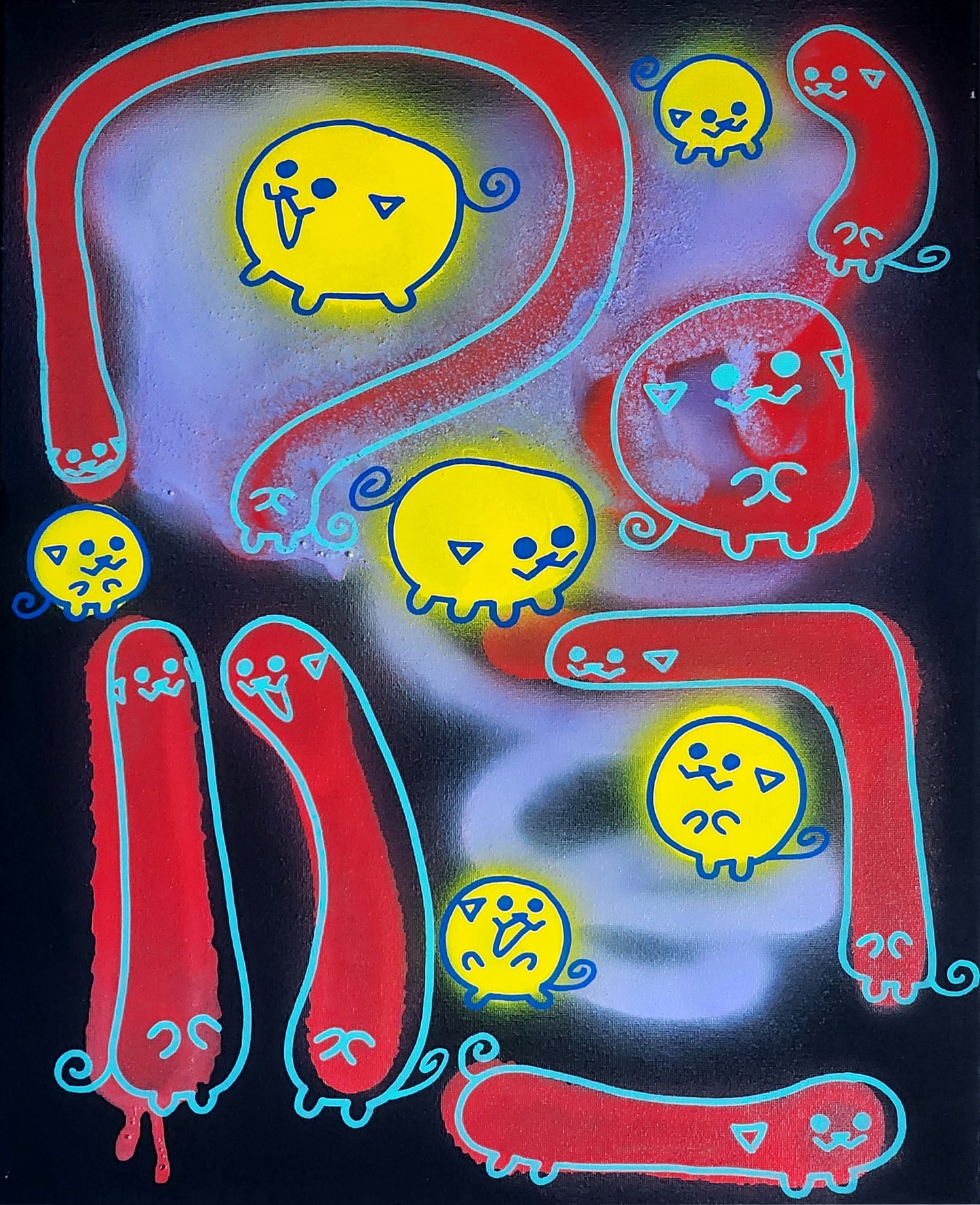 Loopy Time! Peepod Painting!