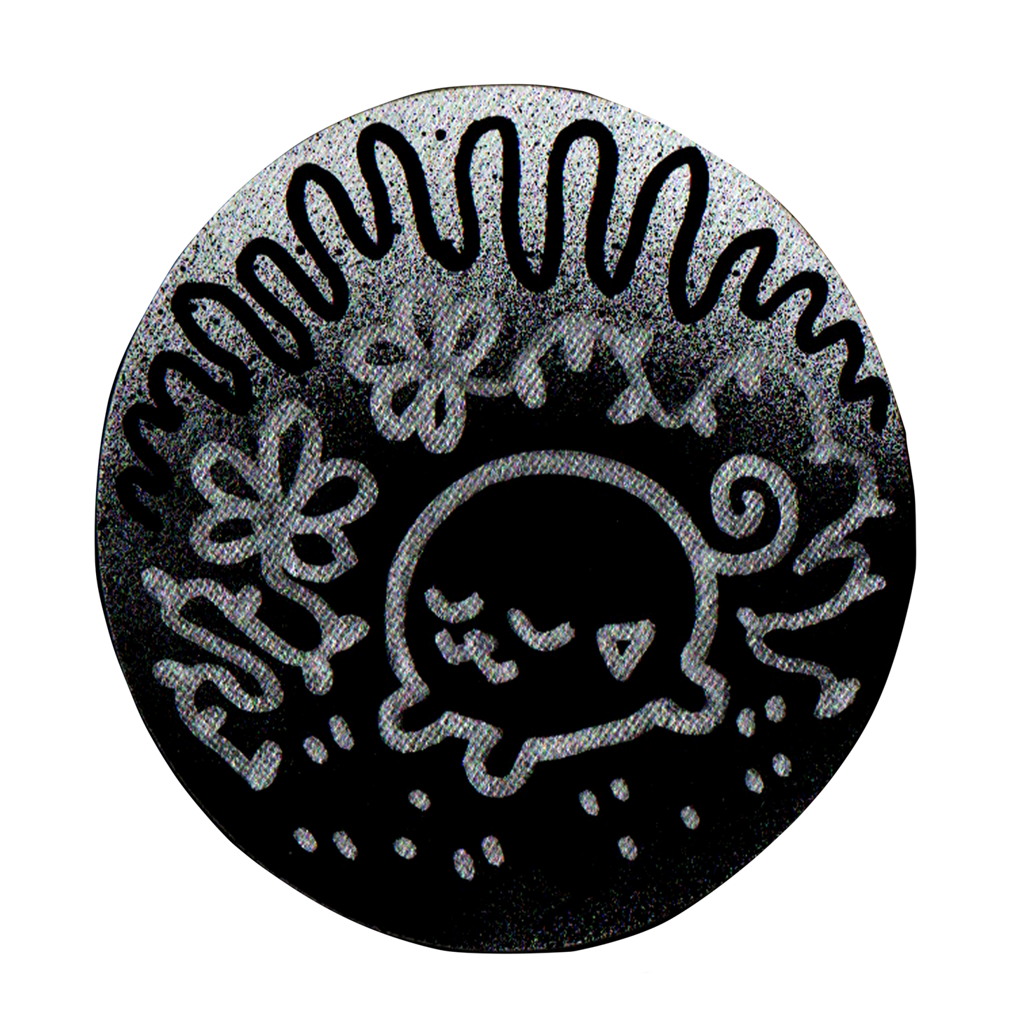 Microscope #3! Circle Magnet Pipapeep Painting!