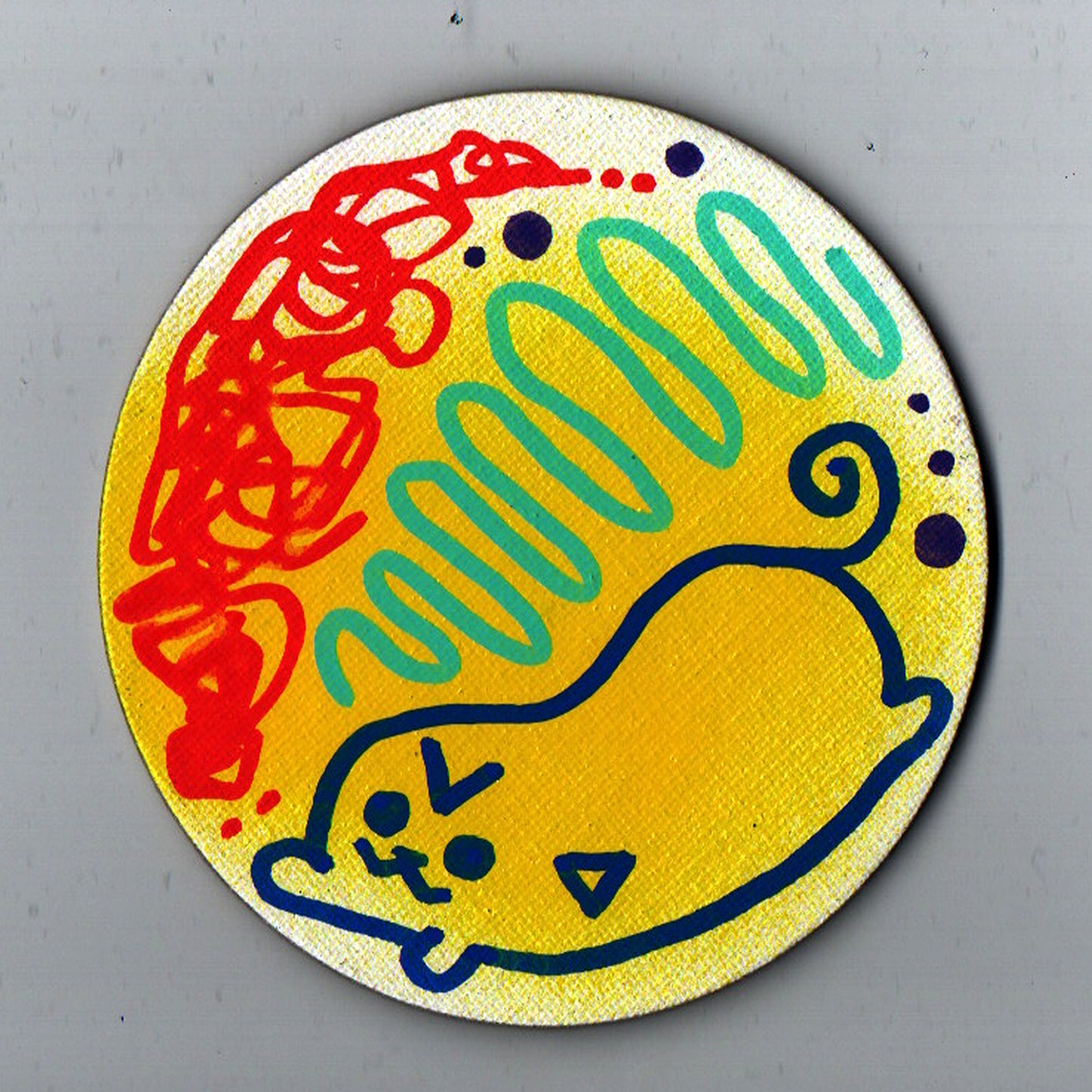 Powerhouse of the Peep #2! Circle Magnet Pipapeep Painting!