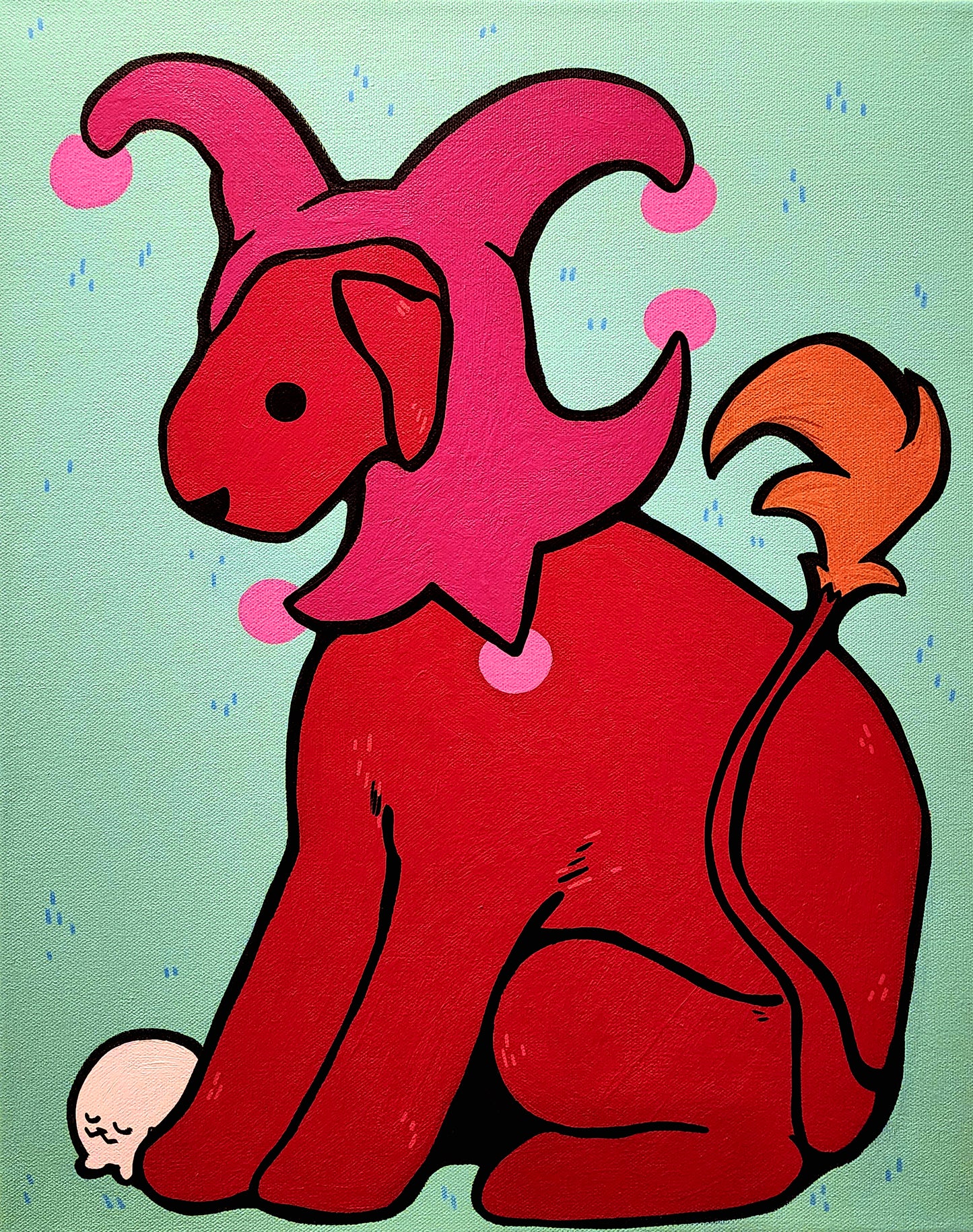 Puppy Painting. Pipapeep Painting!