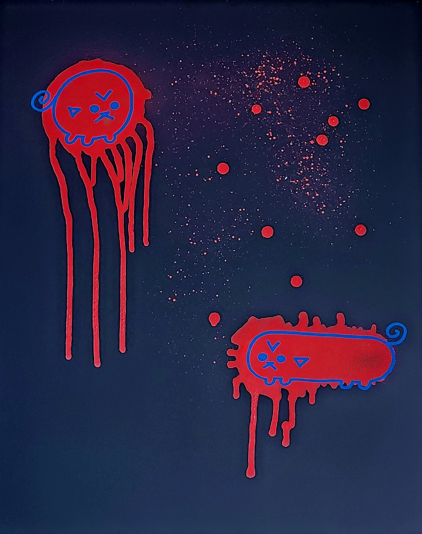 Theres Rage between us. Peepod Painting!