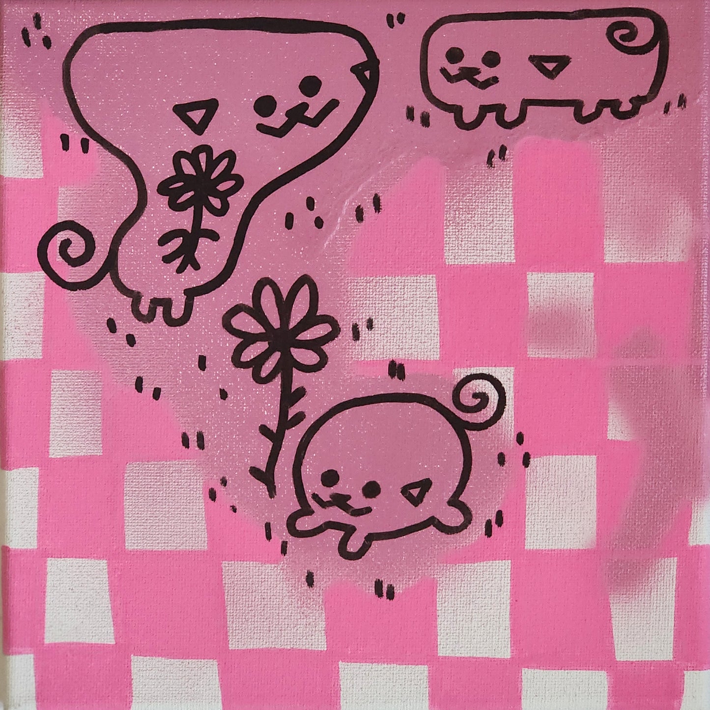 Vibrant Bubble Gum! Peepod Painting!