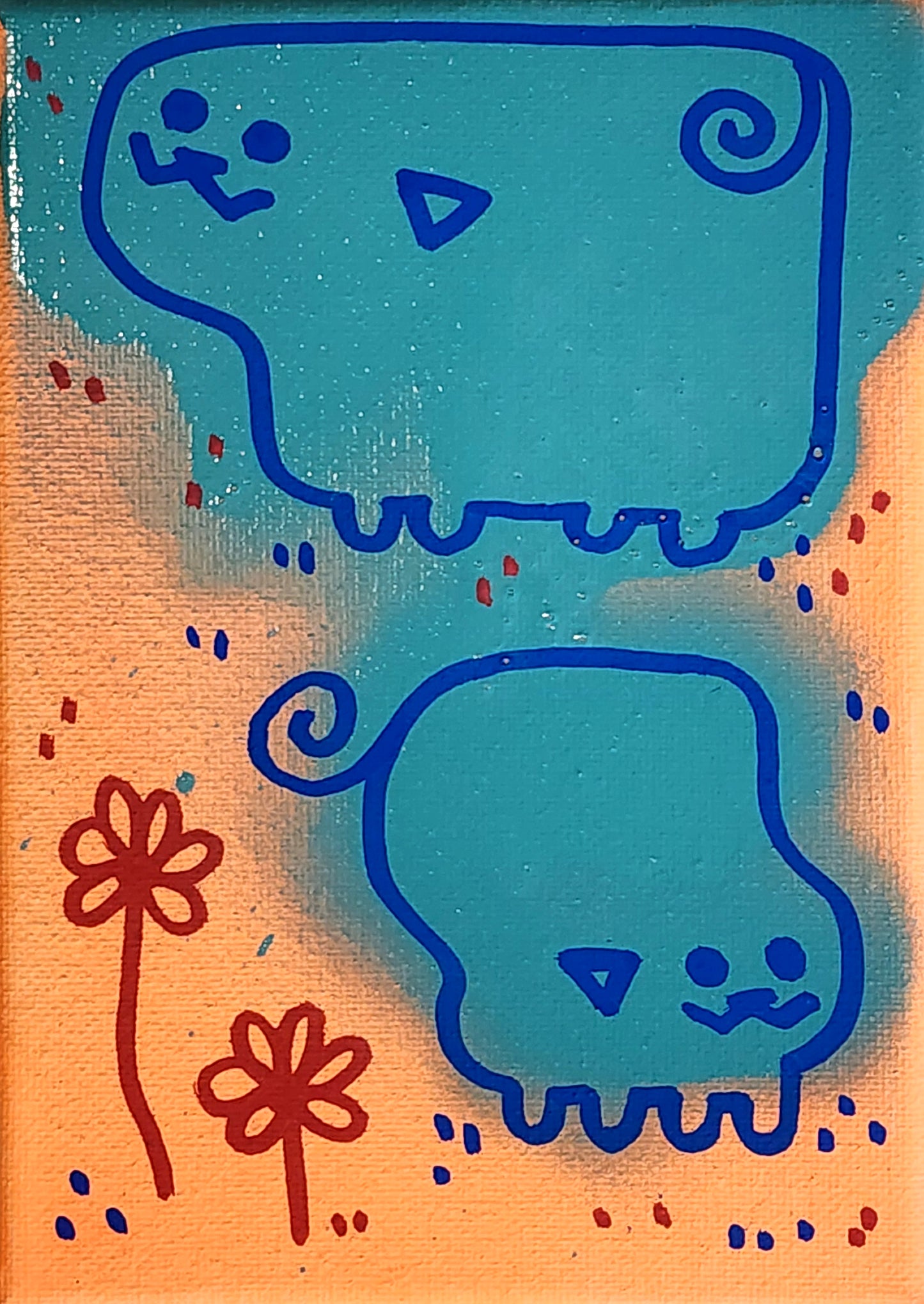 Wibby Wibby! Peepod Painting!
