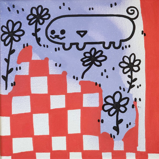 Above the Checker! Pipapeep Painting!