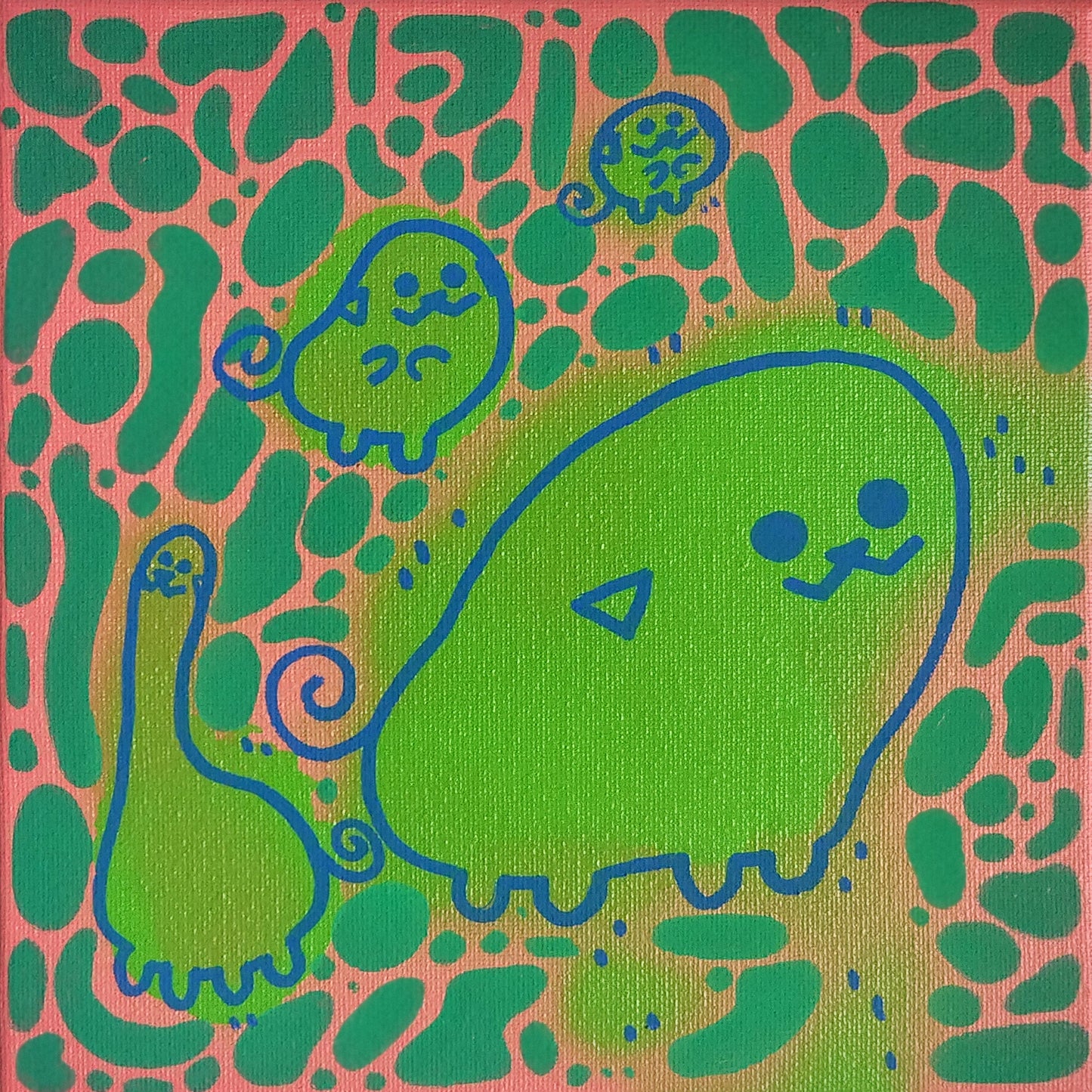 Crunchy Green! Peepod Painting!