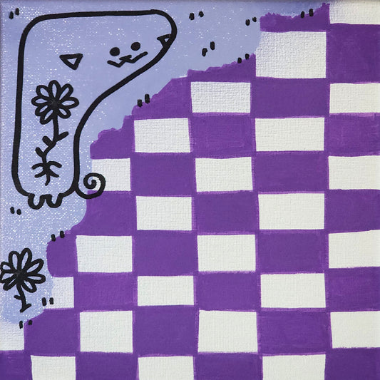 Edge of the Checker! Pipapeep Painting!