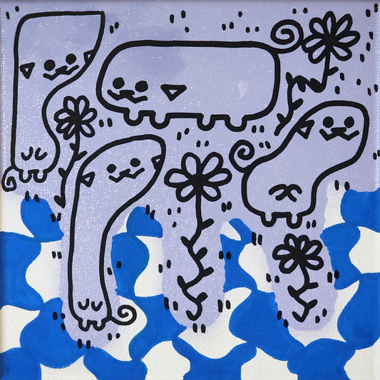 Friendly Pale! Peepod Painting!
