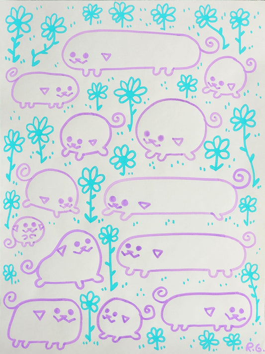 Garden Fresh! Peepod Drawing!