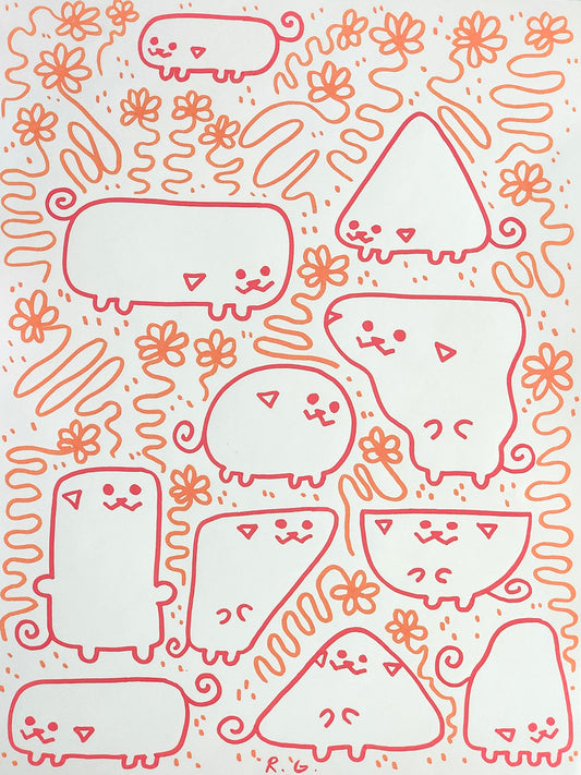 Garden Salsa! Peepod Drawing!