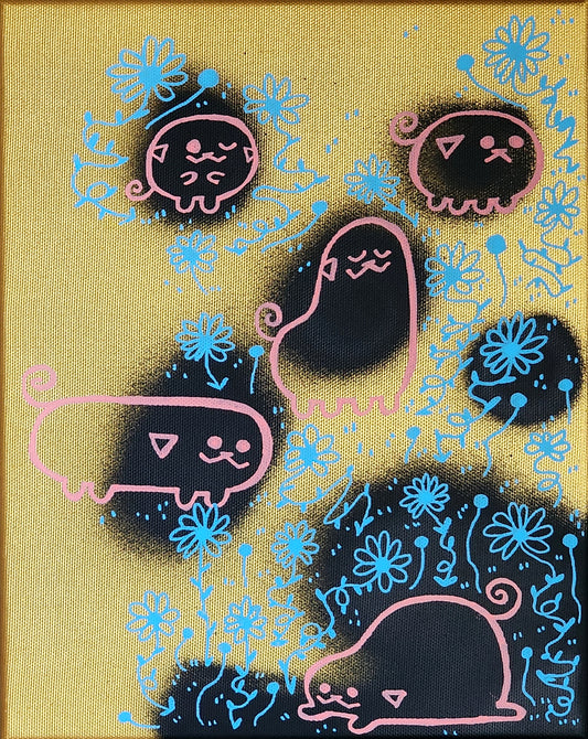 Gold Rush #1! Peepod Painting!