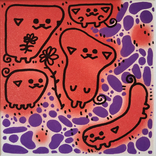 Grape Jam and Peeps! Peepod Painting!
