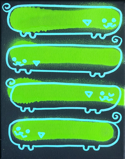 Gummy Logs! Peepod Painting!