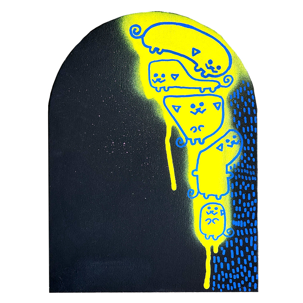 It's Raining Outside! Peepod Painting!