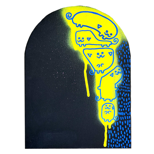 It's Raining Outside! Peepod Painting!