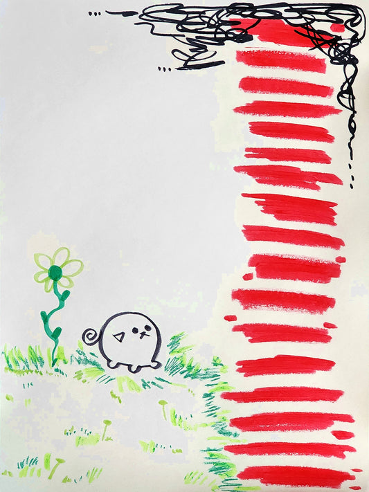 Negativity Interruption. Pipapeep Drawing!