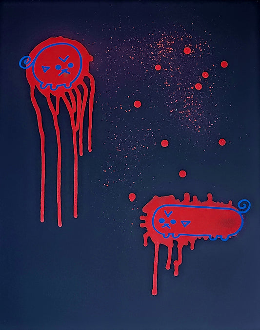 Theres Rage between us. Peepod Painting!