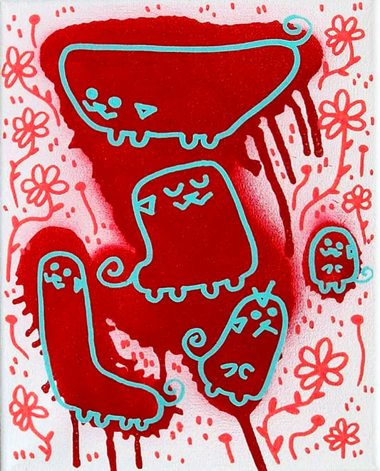 Very Brash #1! Peepod Painting!